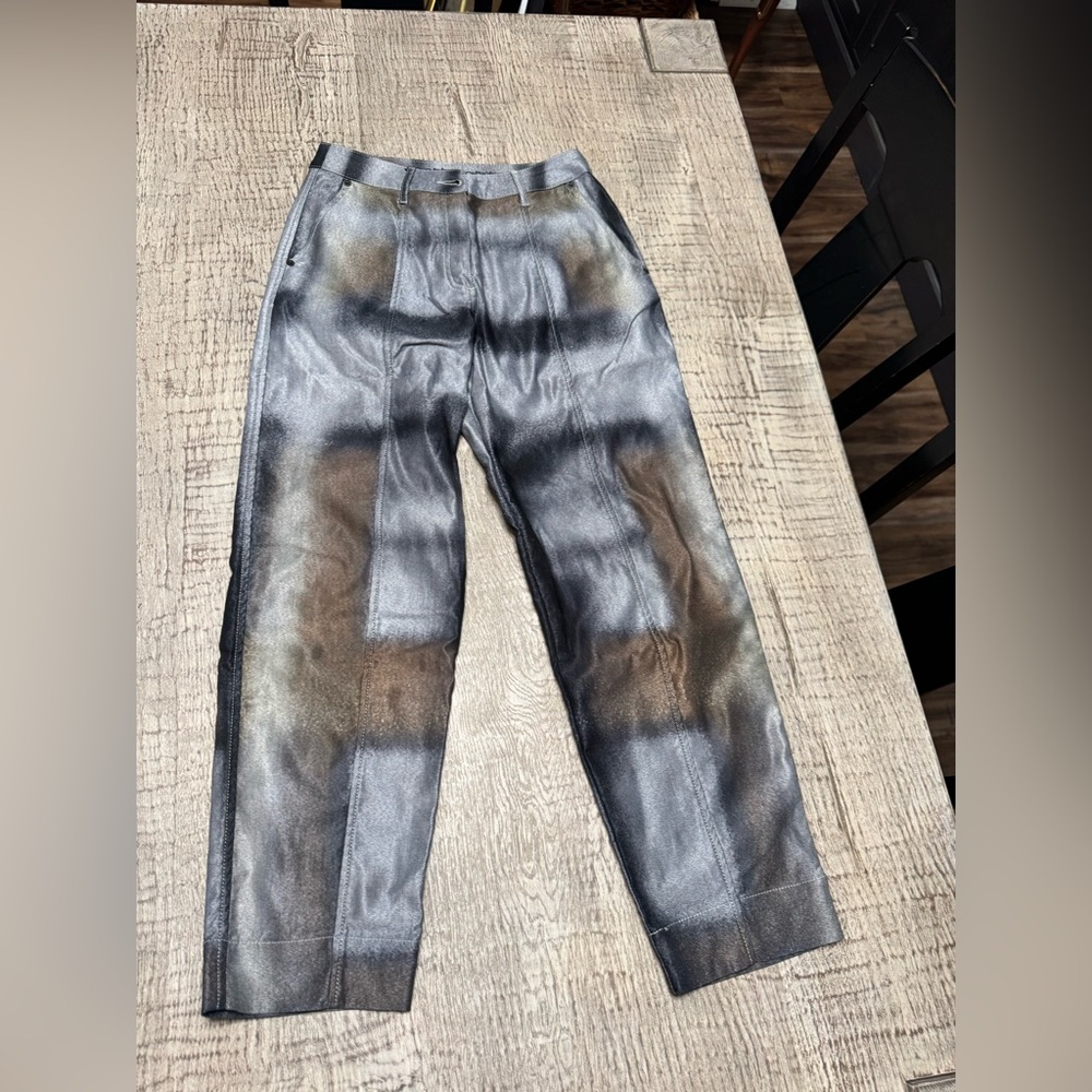 Annette Gortz Metallic denim jean sz 34 (4) - Picture 3 of 12